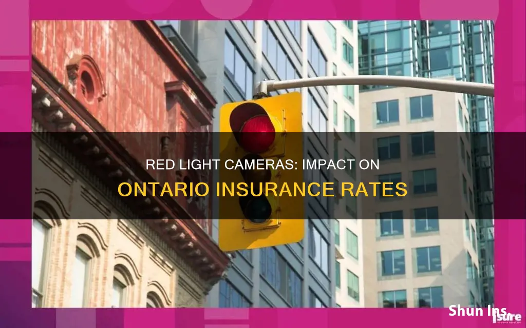 do red light cameras affect insurance ontario