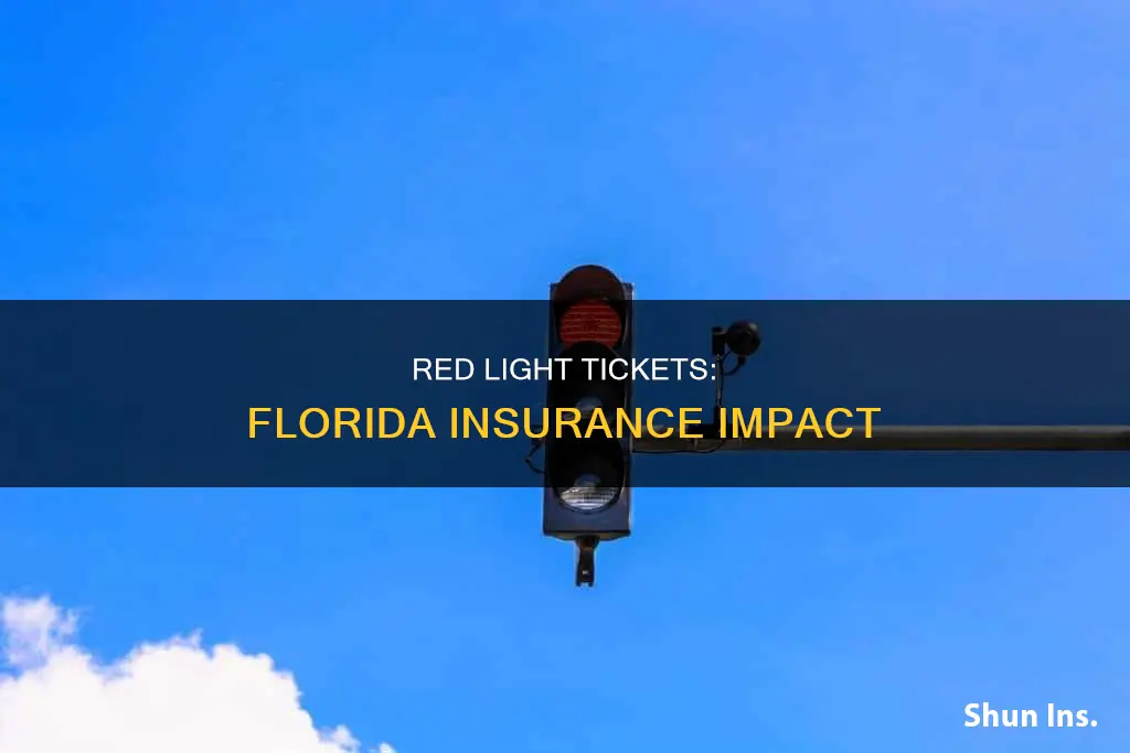 do red light tickets affect insurance in Florida