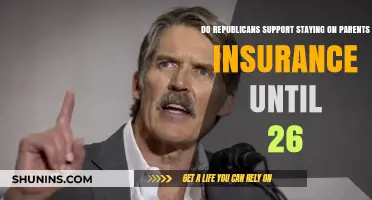 Do Republicans Back Staying on Parents' Insurance Until 26?