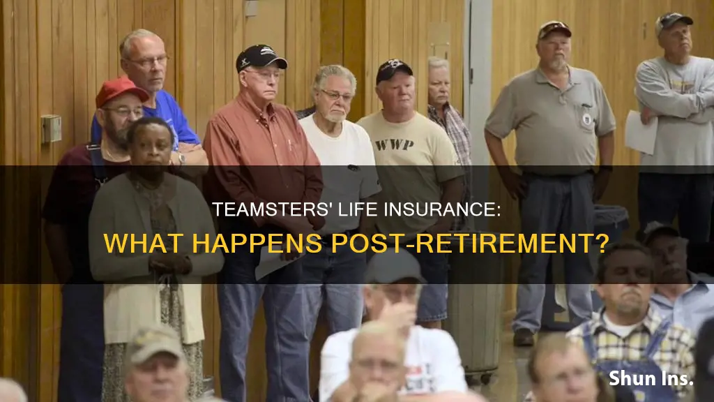 do retired teamsters have life insurance