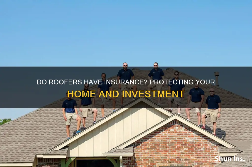 do roofers have insurance