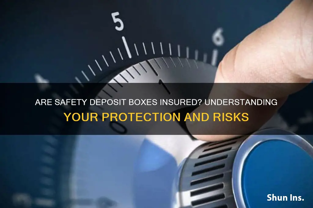 do safety deposit boxes have insurance