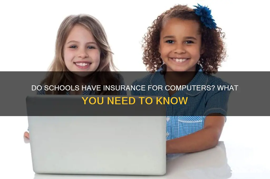 do schools have insurance on computers