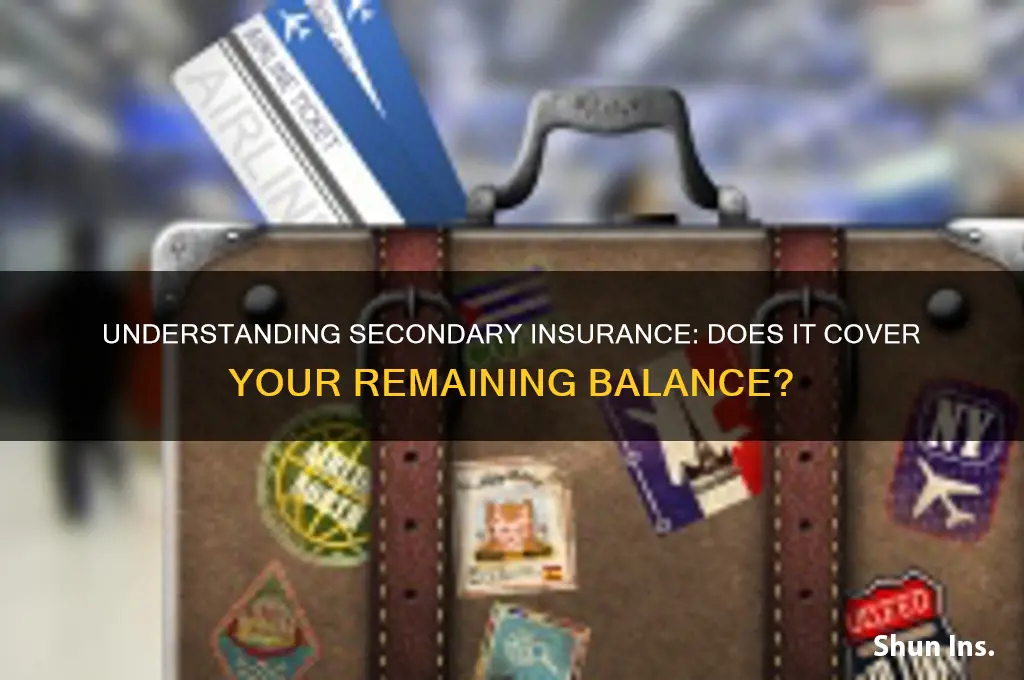 do secondary insurances pick up balance