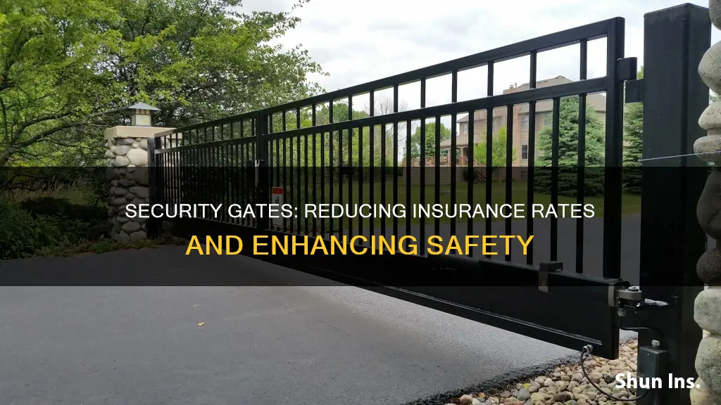 do security gates reduce insurance rates
