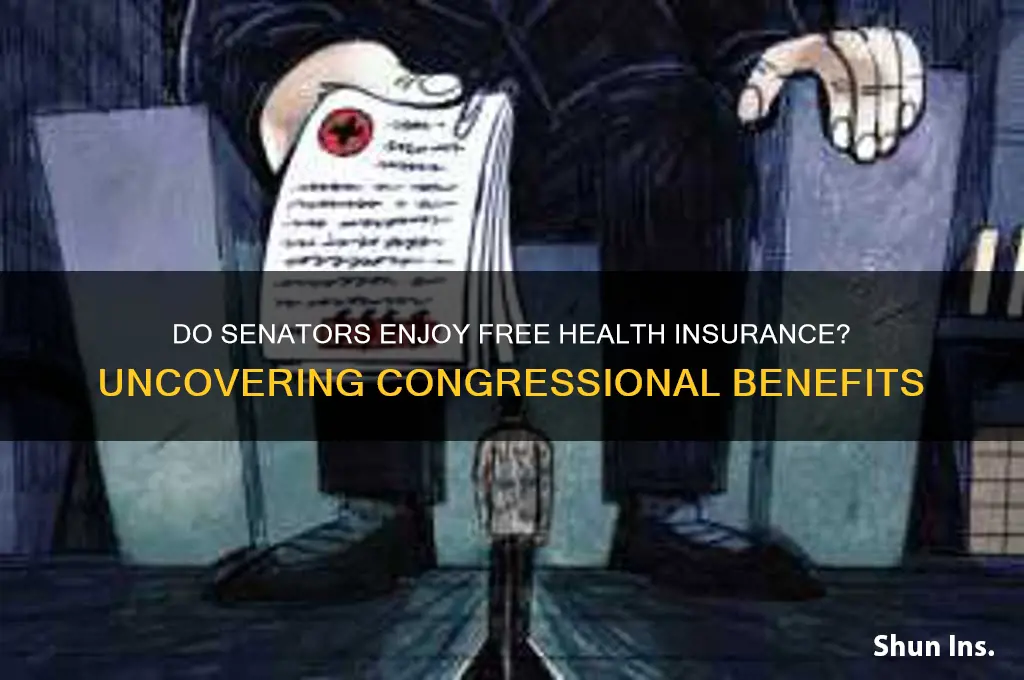 do senators have free health insurance
