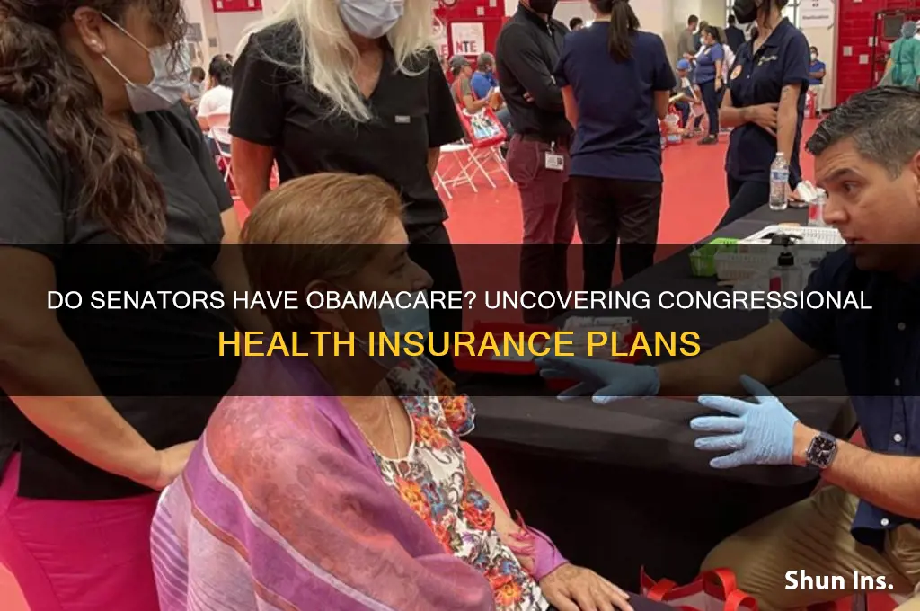 do senators have obamacare insurance