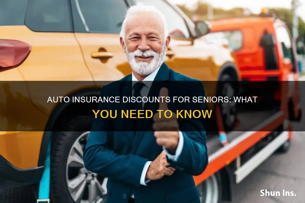 do seniors get a discount on auto insurance