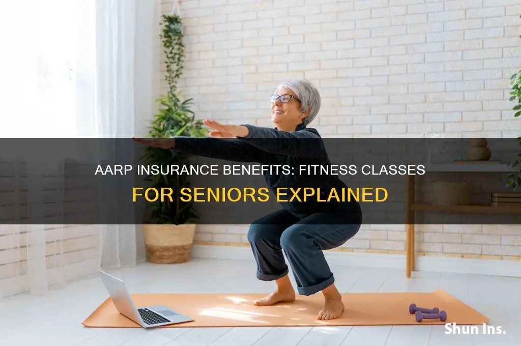 do seniors thru aarp insurance have fitness classes