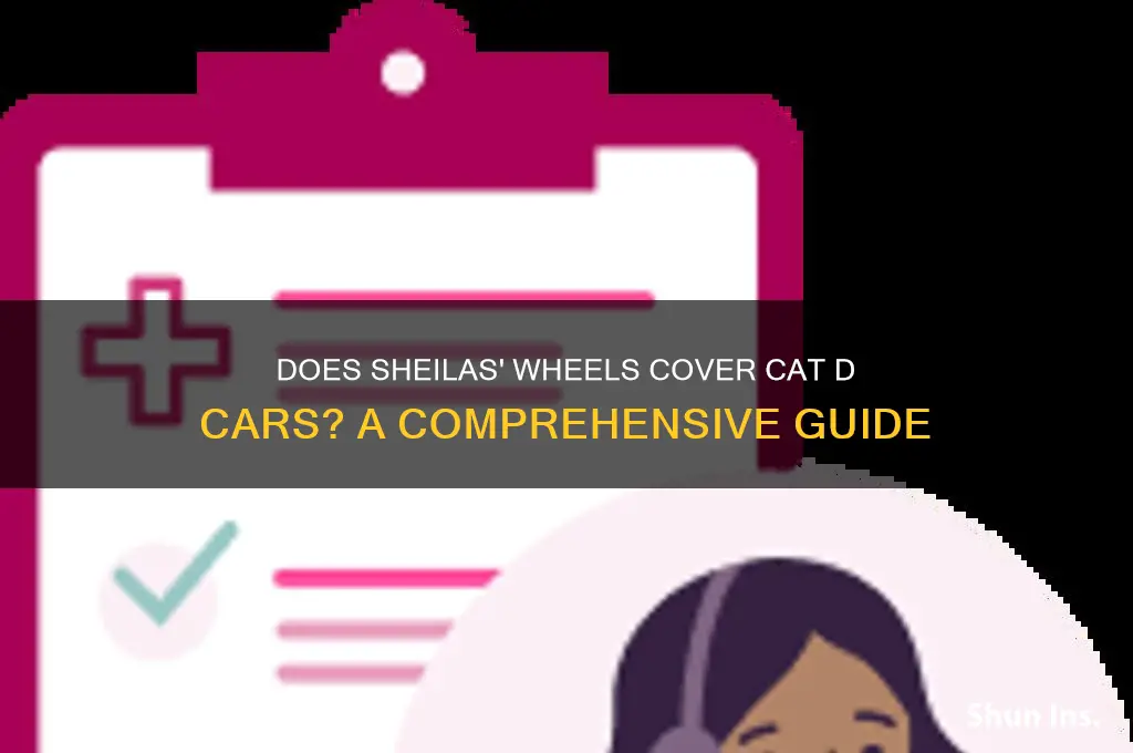 do sheilas wheels insure cat d