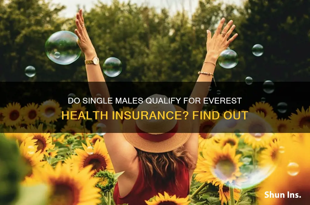 do single males qualify for everest health insurance