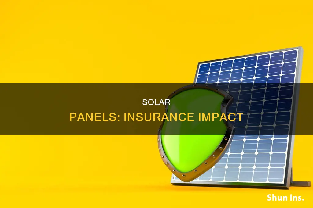 do solar panels increase house insurance