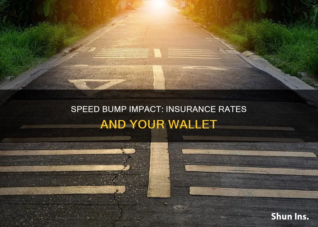 do speed bumps increase insurance rates