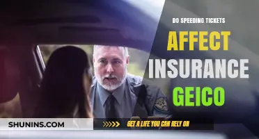 Speeding Tickets: Impact on GEICO Insurance Rates