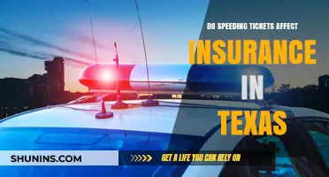 Speeding Tickets: Impact on Texas Insurance Rates