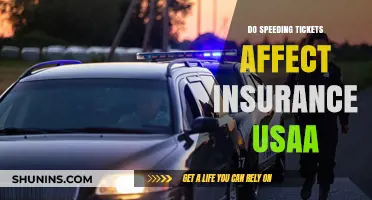 Speeding Tickets: Impact on USAA Insurance Rates