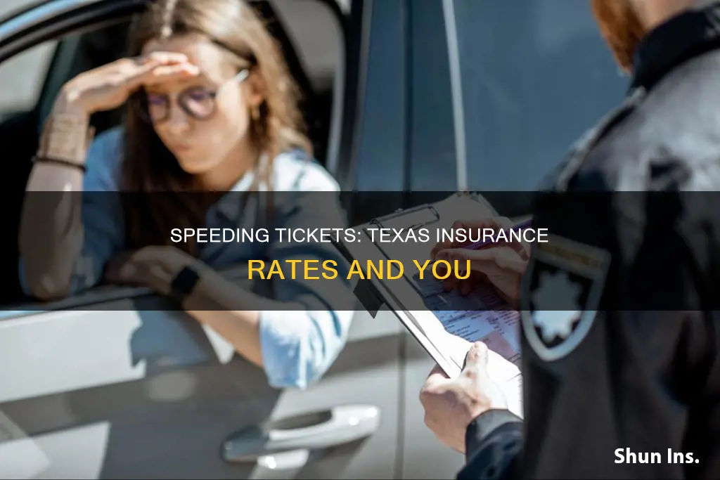 do speeding tickets in tx drive insurance rates up