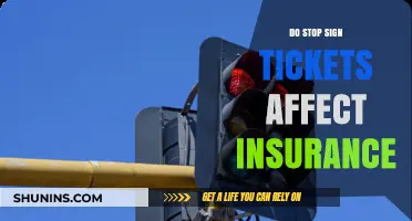 Stop Sign Tickets: Insurance Impact and You
