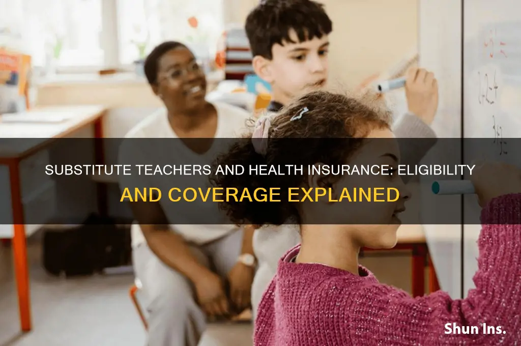 do substitute teachers qualify for health insurance