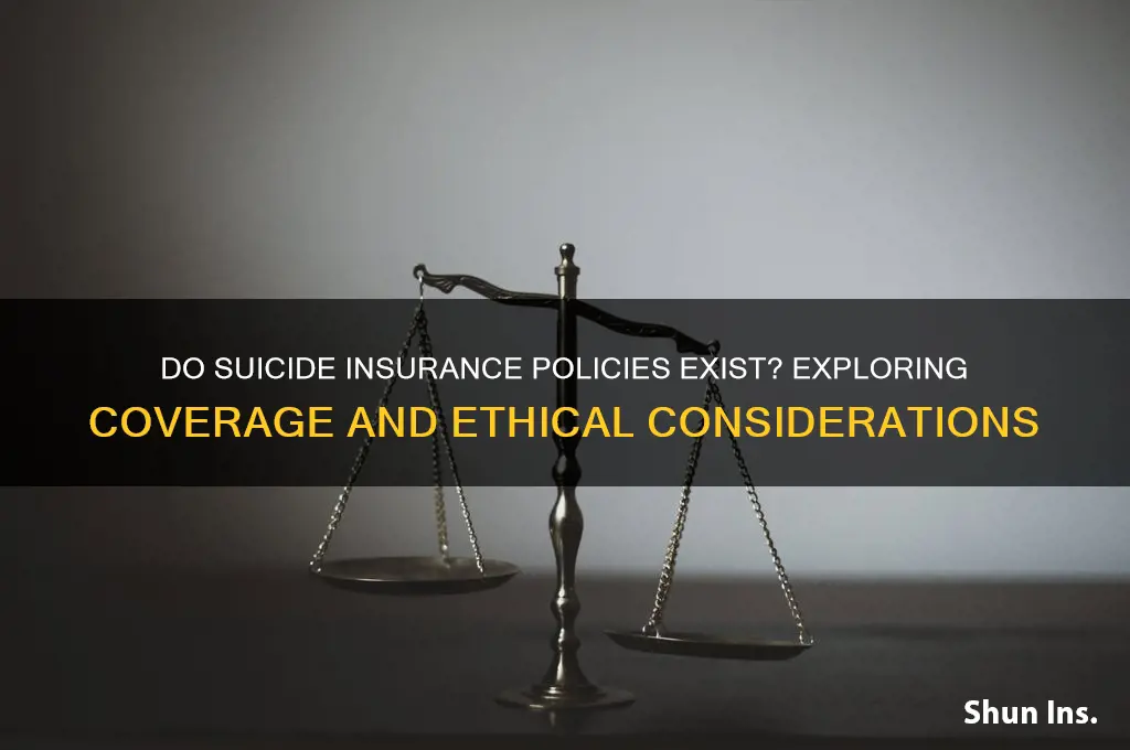 do suicide insurance exist
