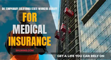 California State Workers: Temporary Medical Insurance Eligibility