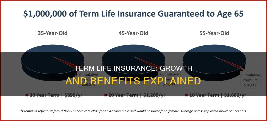 do term life insurance grow