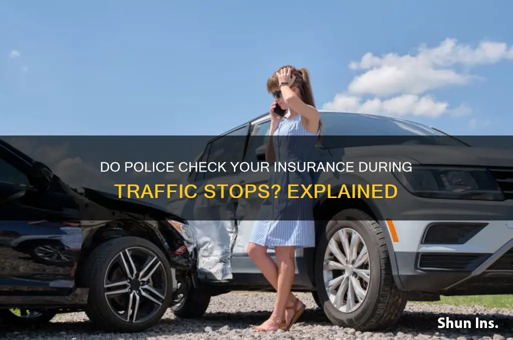 do the police run your insurance