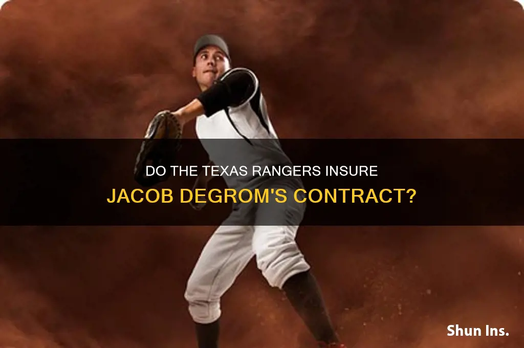 do the rangers have insurance on degrom