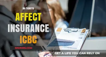 How ICBC Insurance Rates are Affected by Tickets