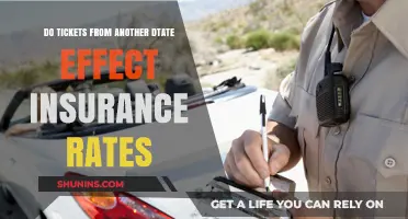 Out-of-State Tickets: Impact on Insurance Rates?