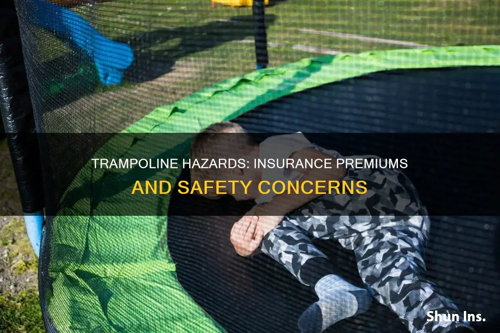 do trampolines make your insurance go up