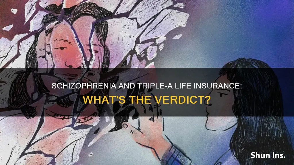 do triple a life insurance accept schizophrenia