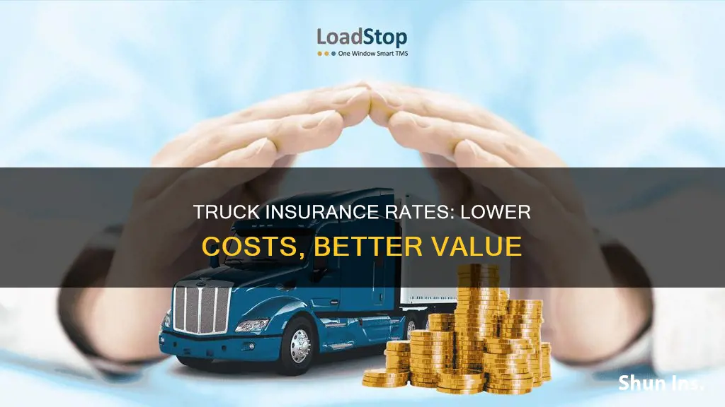 do trucks have lower insurance rates