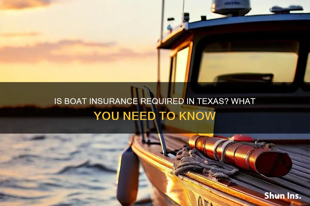 do u have to have boat insurance in texas