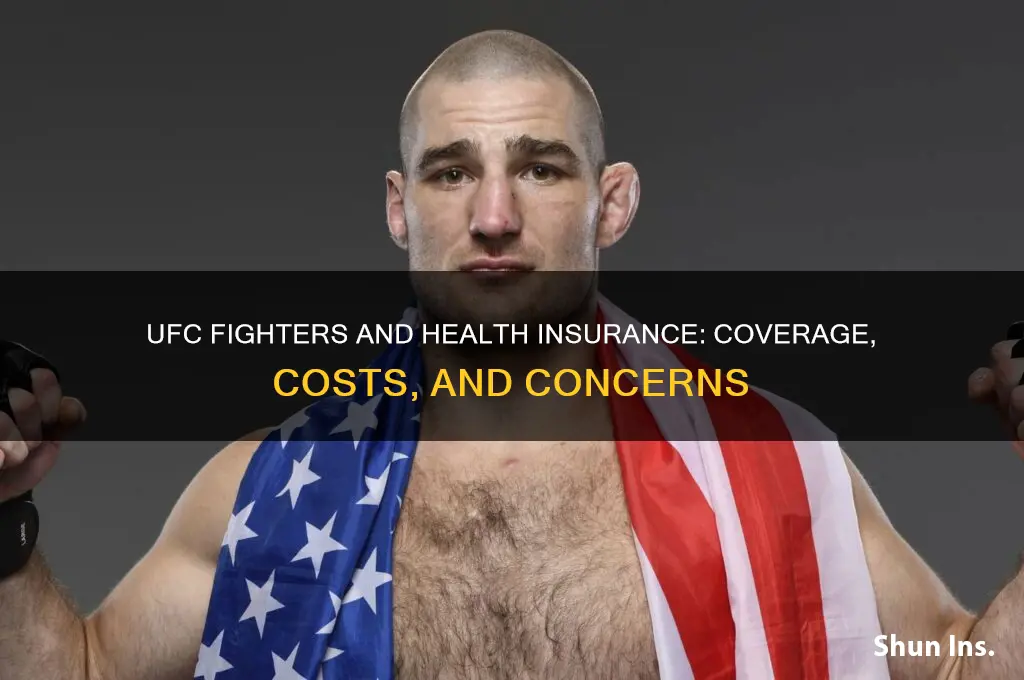 do ufc fighters have health insurance