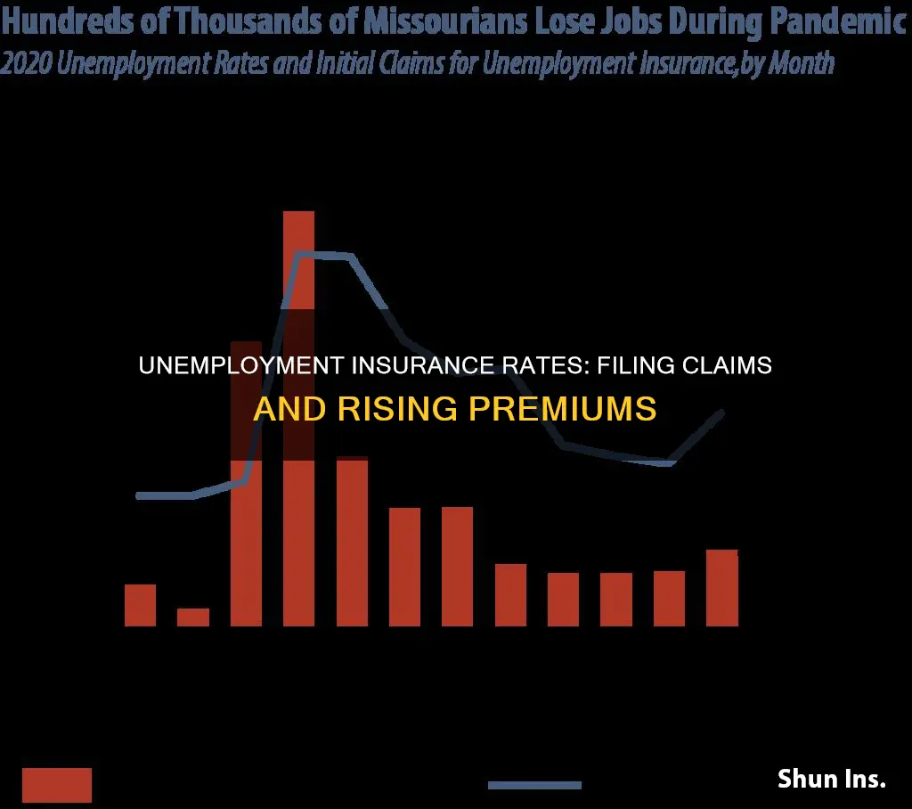 do unemployment insurance rates increase when someone files