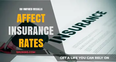 Unfixed Recalls: Insurance Rates and You