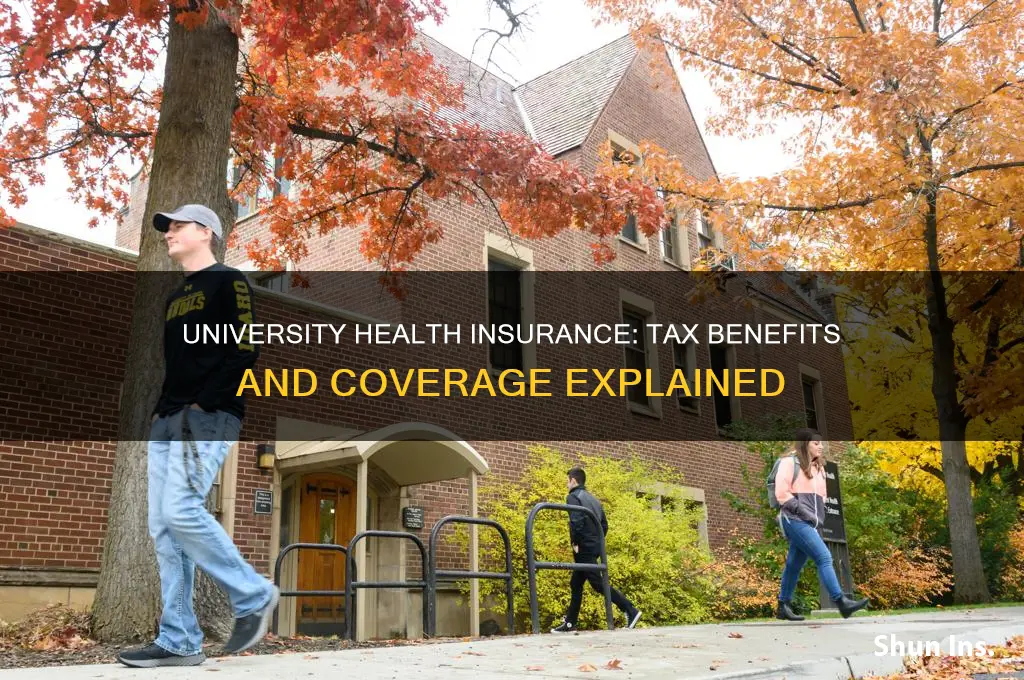 do university provide health insurance on taxes