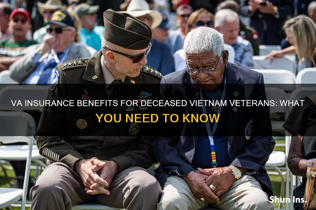 do veitnam veterans who die have a va insurance