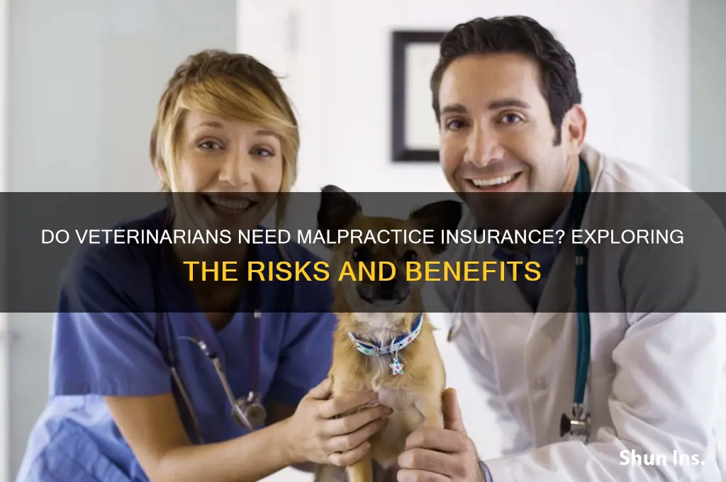 do veterinarians have malpractice insurance