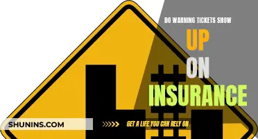 Warning Tickets: Impact on Insurance Premiums and Coverage