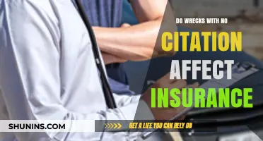 Wrecks Without Citations: Impacting Your Insurance?