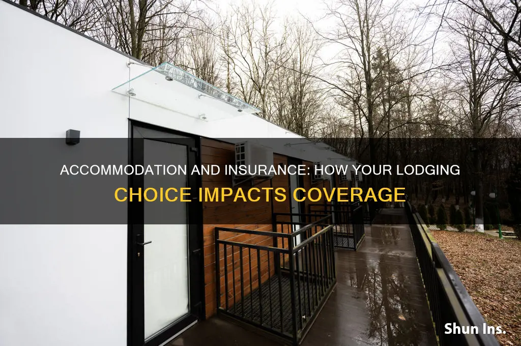 do you book accommodation for your insurance choice