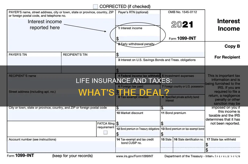 do you get a tax form for life insurance