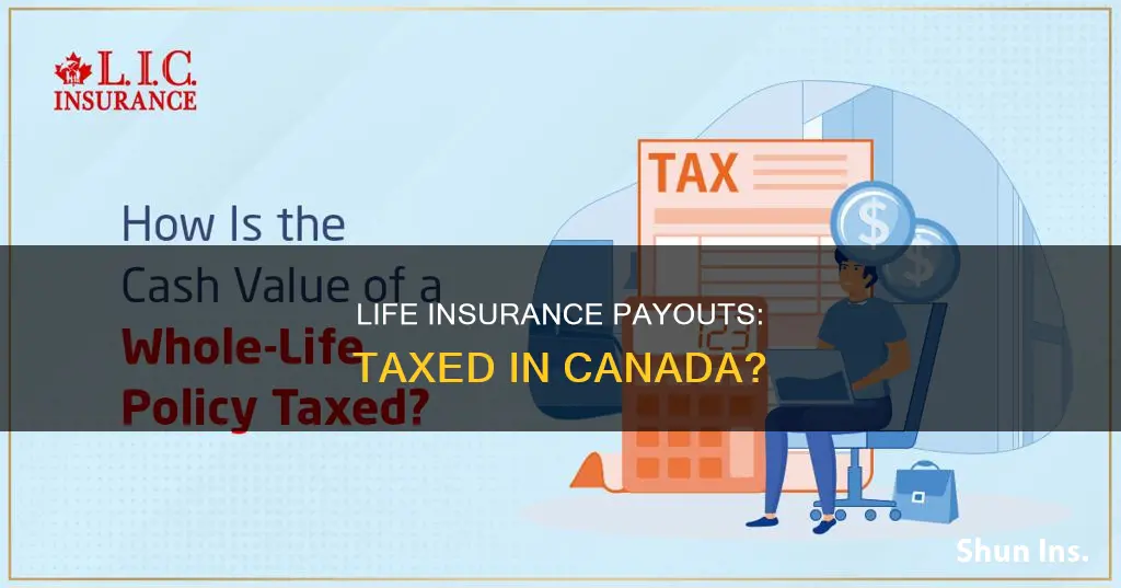 do you get taxed on life insurance payouts in canada