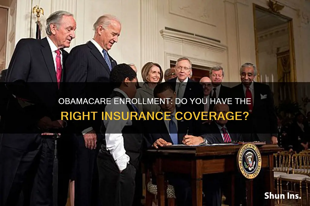 do you have insurance obamacare enrollment