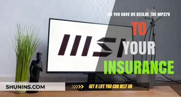 MP275 Insurance Declaration: Do You Need to Inform Your Provider?