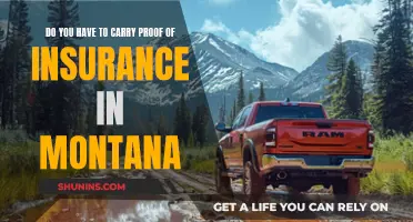 Montana: Insurance Proof a Must