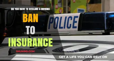 Driving Ban Disclosure: Must You Inform Your Insurance Provider?