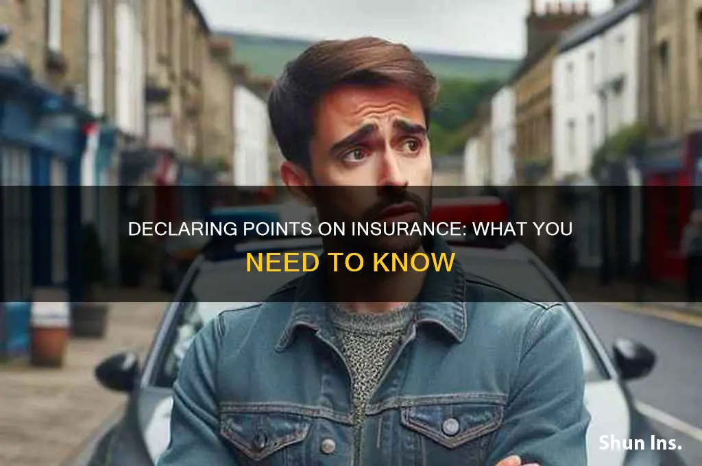 do you have to declare points on insurance